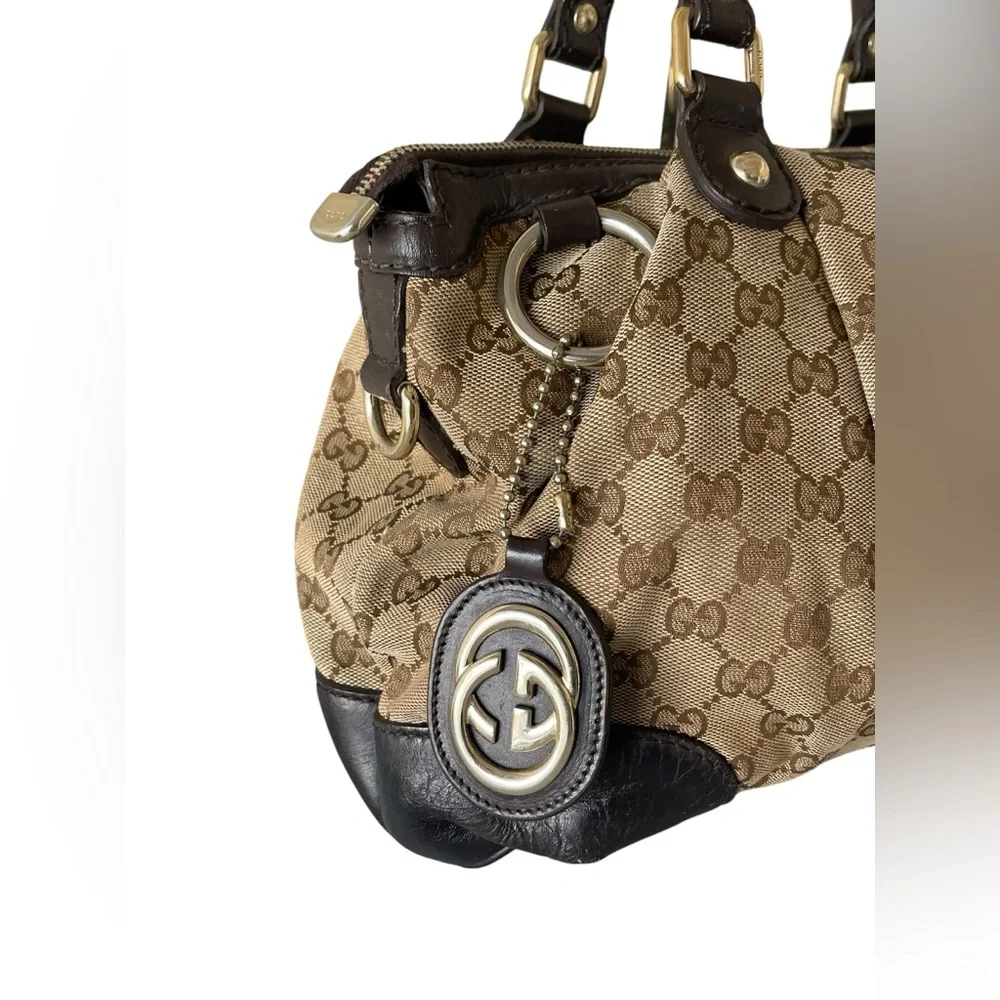 Gucci GG Canvas Sukey Tote/Shoulder Bag - Picture 2 of 14